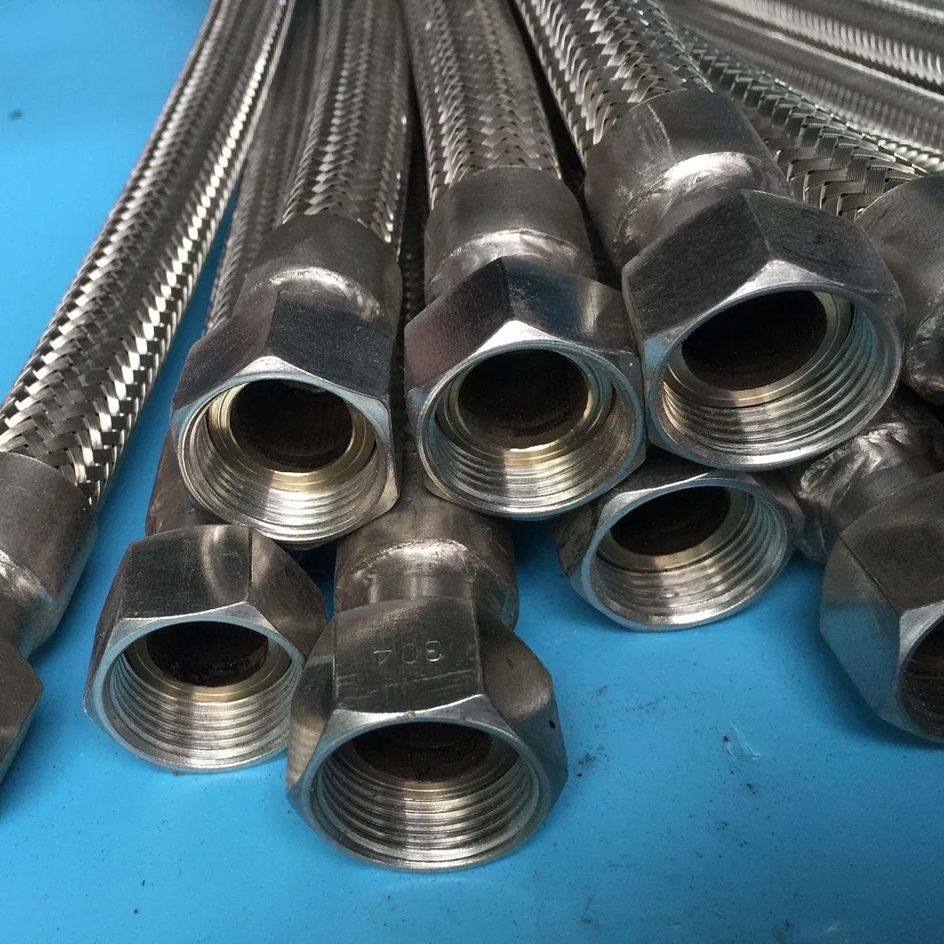 Stainless steel braided hose assembly展示